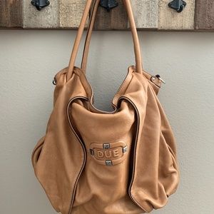 Tentazione Due leather handbag.  Made in Italy.